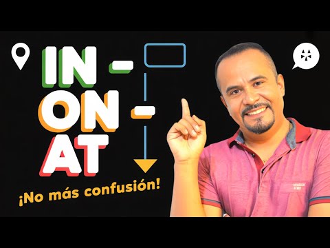 ¿Cómo usar In, On, At en Inglés? – Clase Clara!