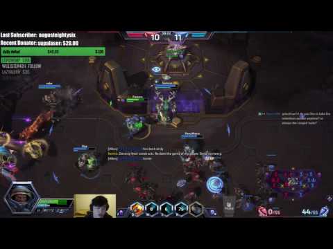 Tychus(Drill) high grandmaster hero league gameplay video by Fan