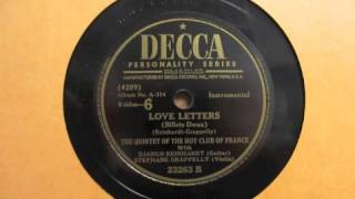 Django Reinhardt | Japanese Sandman | Love Letters