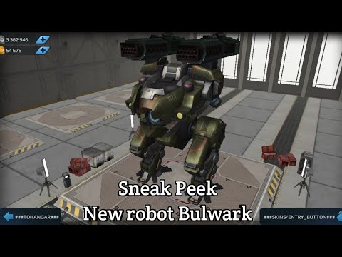 War Robots Sneak Peek New Robot Bulwark