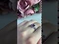 Серебряное кольцо с александритом 2.75ct