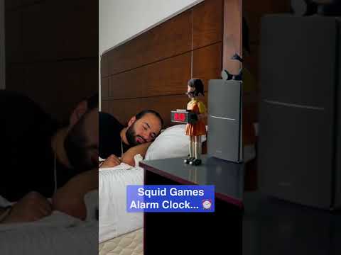 Squid Games Alarm Clock 😲 #Shorts
