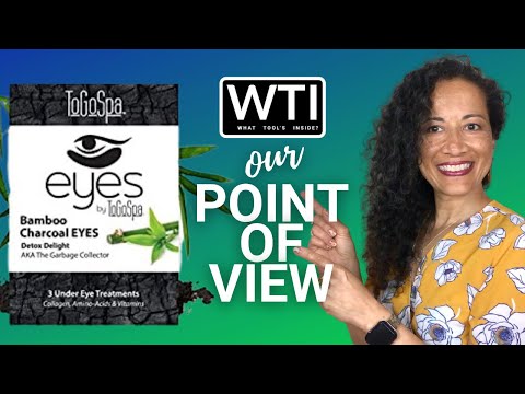 ToGoSpa Bamboo Charcoal Under Eye Mask - WTI product video review