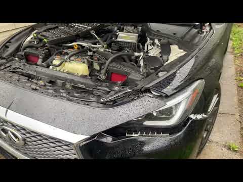 Q50/Q60 Red Sport Charge Air coolant Temp Sensor Replacement
