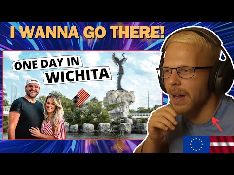 Latvian Reacts To Kansas: One Day in Wichita, | What to Do, See, & Eat in Wichita
