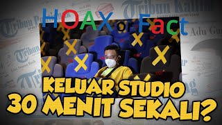 Hoax or Fact: Bioskop Kembali Dibuka, Keluar Studio 30 Menit Sekali?