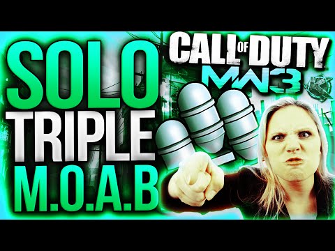SOLO TRIPLE MOAB ON BAKAARA w/ FAD - Ding Dong Ditching Story! (COD MW3 Triple MOAB)