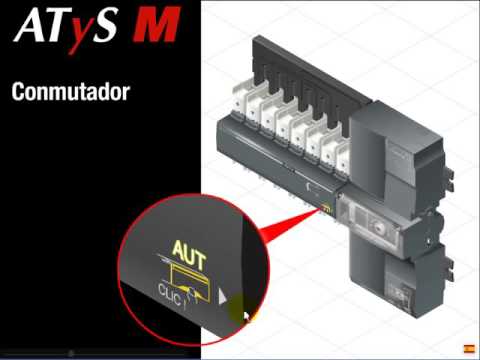 Video Inversoare de surse motorizate si automate ATyS p 3X1600A,control automat,208/277 Vac