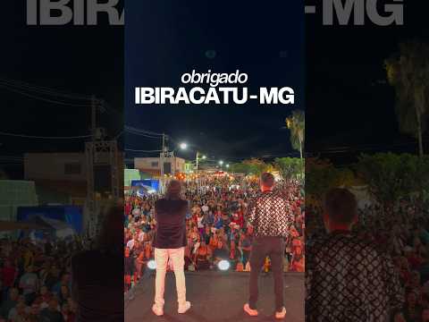 Obrigado Ibiracatu-MG  foi Maravilhoso estar com vocês!#joaomorenoemariano #modao #sertanejo