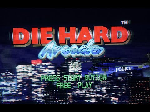 Sega ST-V - Die Hard Arcade (Boot and Attract Mode) Real Arcade Hardware