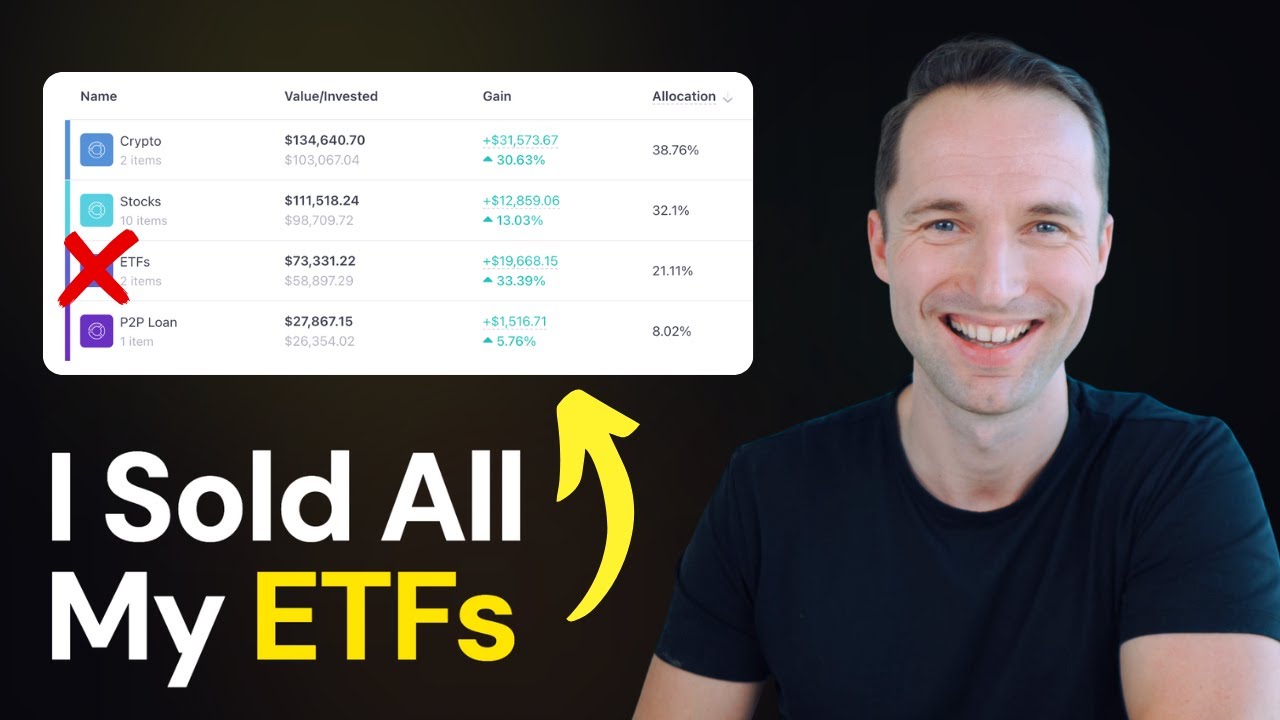 I sold my ETFs and bought 10 stocks