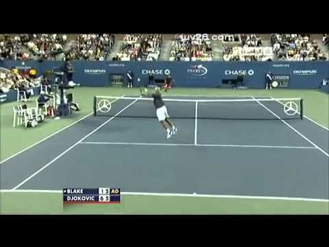 Djokovic vs. Blake US Open 2010 Highlights