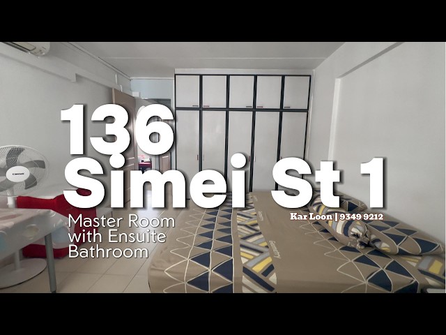 Master Room (HDB) for Rent in  136 Simei Street 1 - Image 8