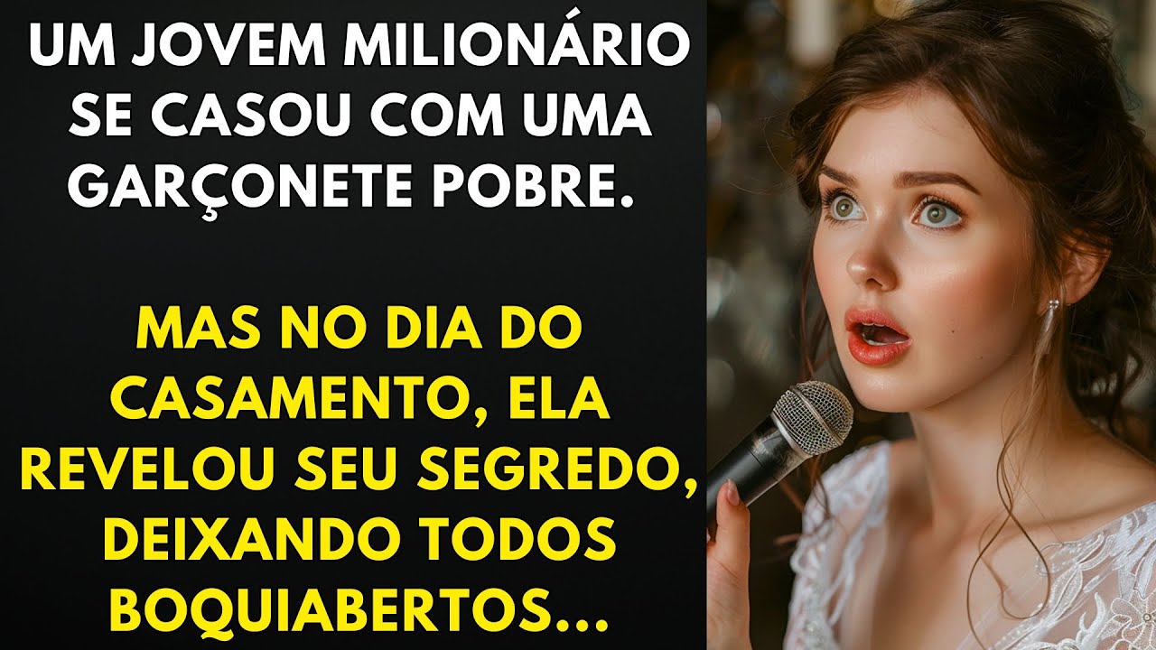 Jovem Milionário Casa com Garçonete, que Revela Segredo Surpreendente