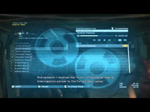 MGS5 Tapes - Ocelot's Briefing [1-3]