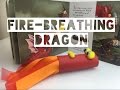 DIY FIRE BREATHING TOILET ROLL DRAGON Kids Craft Mummy Maker