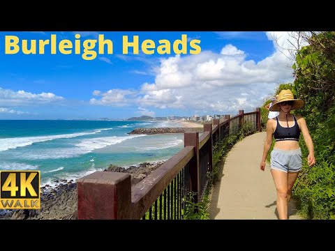 Burleigh Heads National Park - Tallebudgera Creek - 4K Walking Tour - Gold Coast Australia 🇦🇺
