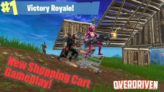 INSANE SHOPPING CART WIN! --- FIRST VIDEO ON OVERDRIVEN!