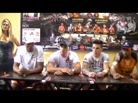 Coletiva de imprensa Imperador Fight Champions - Parte 1