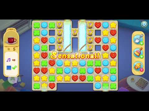 행복의저택/Matchington mansion Level 1823 Win Boosters(Coin)/Puzzle/Matchington/mansion