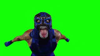 Penta screaming green screen
