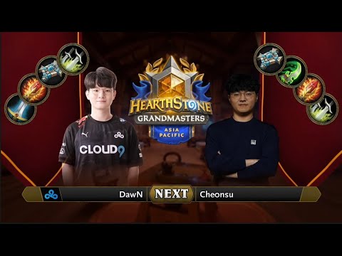 DawN vs che0nsu | 2021 Hearthstone Grandmasters Asia-Pacific | Top 8 | Season 1 | Week 5