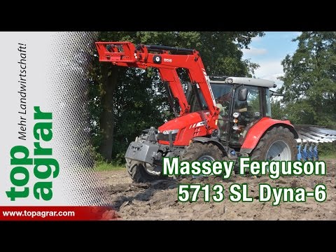 Massey Ferguson 5713 SL Dyna6 in the top agricultural tractor comparison 2016 6/7
