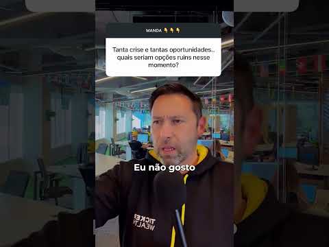 AS PIORES ESCOLHAS PARA O SEU DINHEIRO NO CENÁRIO ATUAL