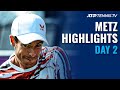 Murray Battles Humbert, Khachanov, Muller & Simon In Action | Metz 2021 Day 2 Highlights
