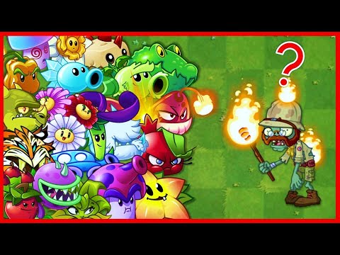 🔴Plants With 1 Plant Food Vs 99 Torchlight Zombie - Who Will Win? - PvZ 2 Challenge