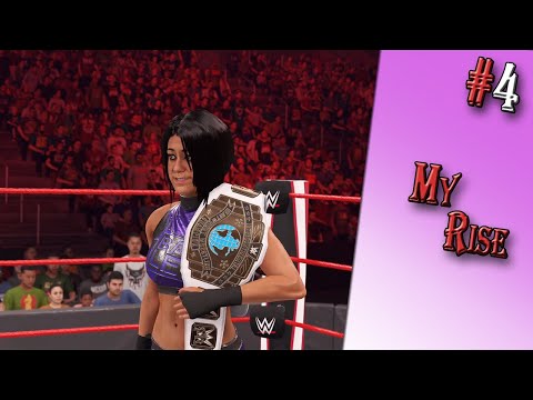 WWE 2k22 | Women's MyRise #4 | Intercontinental Championship (no commentary)