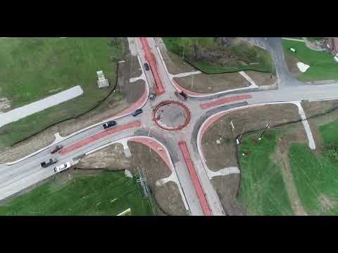 This is what happens when Americans try to drive on roundabouts