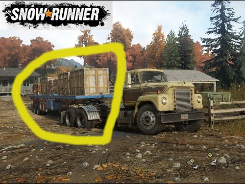 Wet Harvest Walkthrough | Bricks to Nearby Farm |  SnowRunner | Ep 3 | Ultra HD Sound