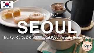 【ソウルVlog🇰🇷】京東市場＆明洞｜人気カフェ巡り｜絶品冷麺「又来屋」｜焼肉カルビ｜韓国グルメ