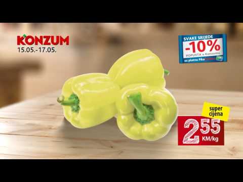 Konzumova Super akcija od ponedjeljka do srijede! 15.-17.05.2017.