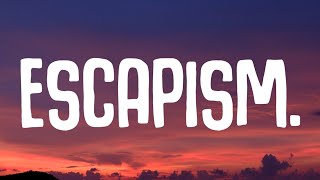 RAYE - Escapism. (Sped Up/Lyrics) Ft. 070 Shake "a little context if you care to listen" TikTok