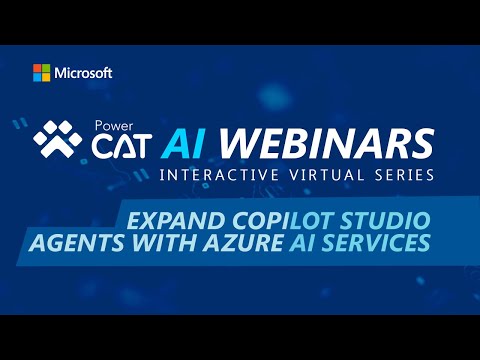 Copilot Studio: Agents with Azure AI Copilot Studio: Agents with Azure AI