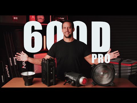 Iluminação LED Aputure 600d Pro