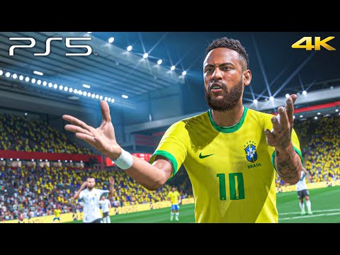 FIFA 22 - Argentina vs. Brazil | Qatar 2022 Qualifiers | PS5™ [4K60]