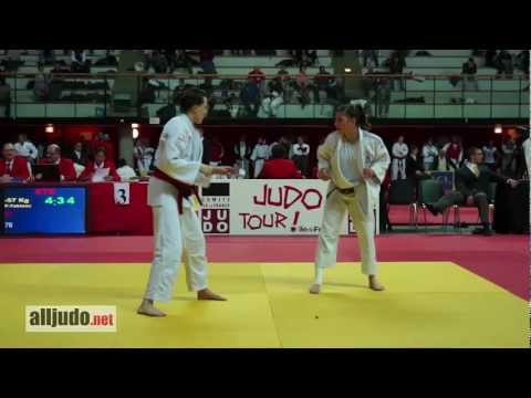 Baudin (Sainte-Geneviève) - Bonnet (AAP Le Gant) / F.Tableau -57 kg / 1/2 finales IDF 2012