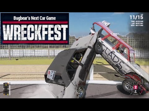Wreckfest: Banger Racing Crashes With Gildo #4. Modded