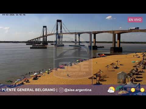 Camaras en vivo Puente Gral Belgrano - SISE Argentina®