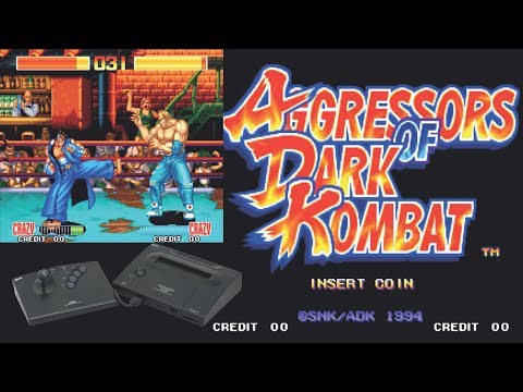 Aggressors Of Dark Kombat Neo Geo - C&M Playthrough - YouTube