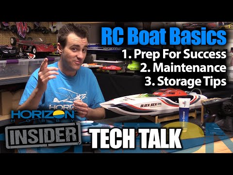 RC Boat Basics - Horizon Insider Tech Talk