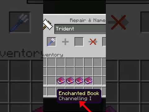 GOLU  GAMING - How to Make your Minecraft TRIDENT OverPowered (Enchantments)