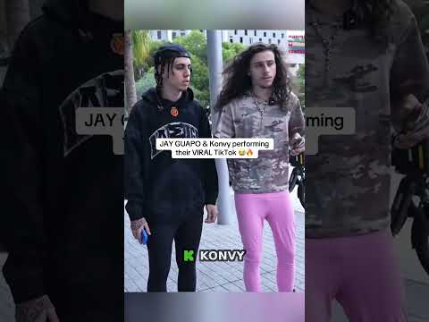 JAY GUAPO & Konvy performing their VIRAL TikTok 😭🔥