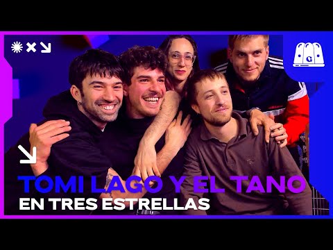TOMI LAGO EN TRES ESTRELLAS CON PEDRO ROSEMBLAT