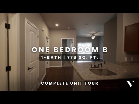 Verandas: One Bedroom B Apartment Home Tour