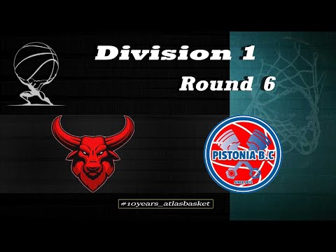 Atlasbasket - Division 1 - Round 6 - SOURMENA BULLS vs PISTONIA 58-48