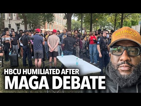 Black HBCU College Students At Tennessee State University Embarrass Themselves being Racist At Trump